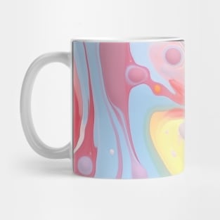 Abstract oil and water mix background Mug